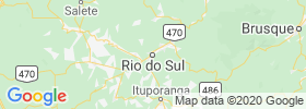 Rio Do Sul map